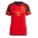 Lacne Ženy Futbalové dres Belgicko Yannick Carrasco #11 MS 2022 Krátky Rukáv - Domáci